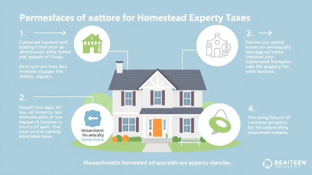 Practical checklist visual for massachusetts Homestead Exemption: How to Apply and Save on Property Taxes (2026)