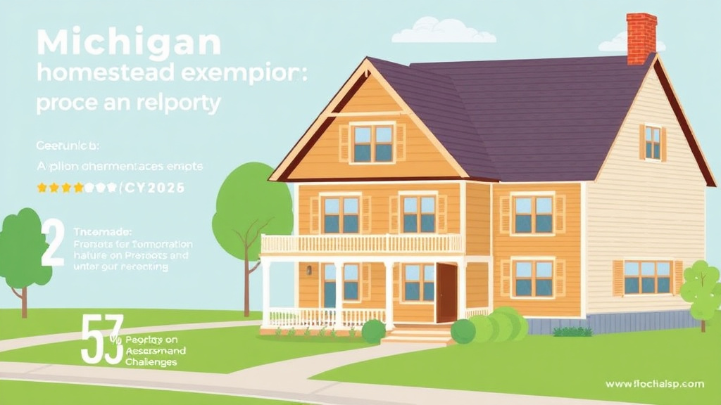 Practical checklist visual for michigan Homestead Exemption: How to Apply and Save on Property Taxes (2026)