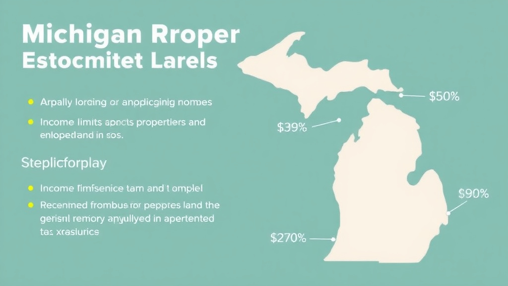 Process flow illustration for putting michigan Senior Property Tax Exemption: Age Requirements, Income Limits, and How to Apply into action