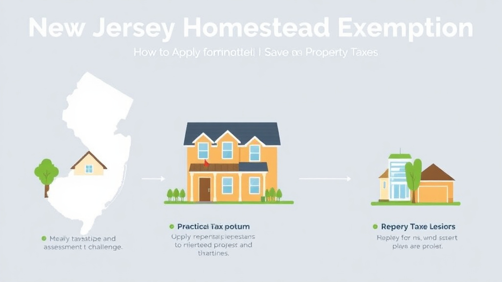 Practical workflow diagram for new Jersey Homestead Exemption: How to Apply and Save on Property Taxes (2026)