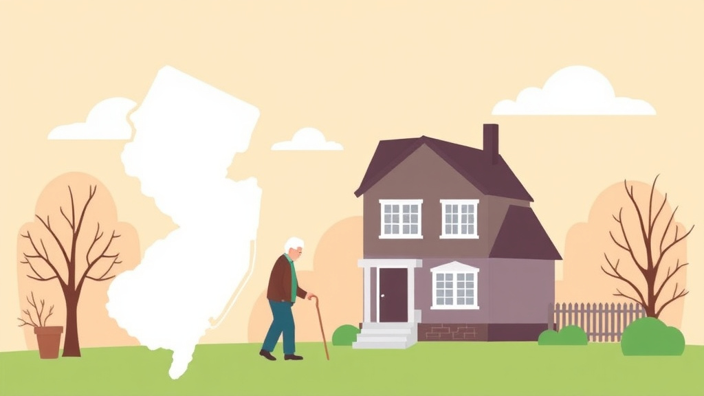 Visual overview of new Jersey Senior Property Tax Exemption: Age Requirements, Income Limits, and How to Apply with key concepts highlighted