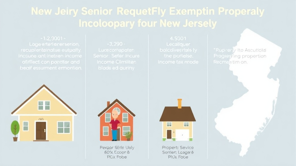 Step-by-step visual guide for implementing new Jersey Senior Property Tax Exemption: Age Requirements, Income Limits, and How to Apply