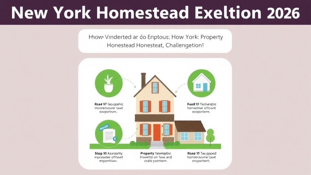 Process flow illustration for putting new York Homestead Exemption: How to Apply and Save on Property Taxes (2026) into action