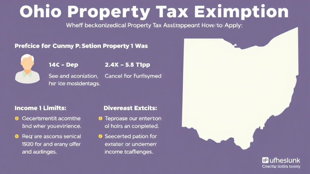 Step-by-step visual guide for implementing ohio Senior Property Tax Exemption: Age Requirements, Income Limits, and How to Apply