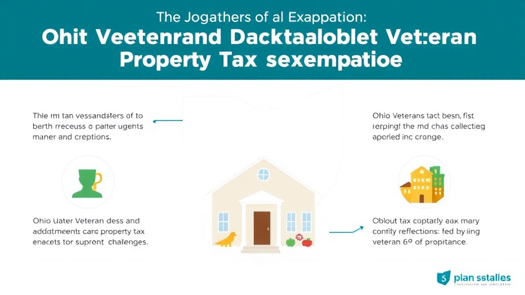 Hands-on guide visualization for ohio Veteran and Disabled Veteran Property Tax Exemption Guide