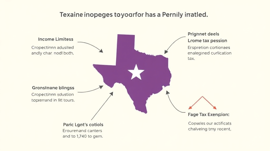 Real-world application diagram for texas Senior Property Tax Exemption: Age Requirements, Income Limits, and How to Apply