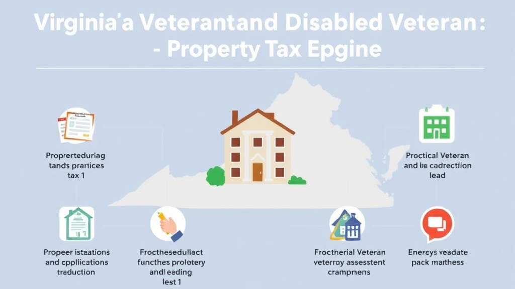 Practical workflow diagram for virginia Veteran and Disabled Veteran Property Tax Exemption Guide