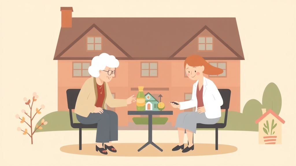 Visual overview of widow and Widower Property Tax Exemption by State with key concepts highlighted