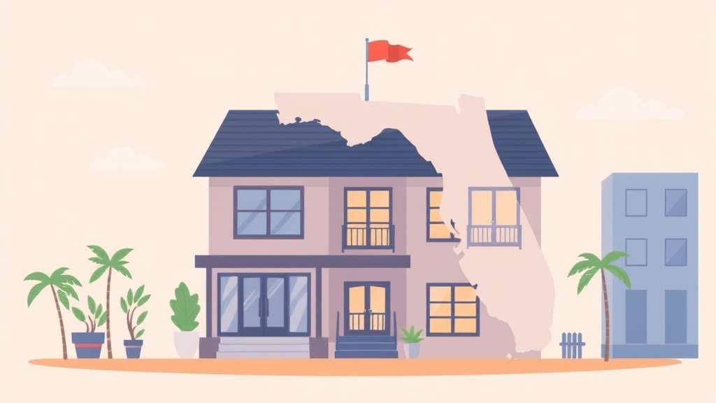 Illustration breaking down the fundamentals of florida Investment Property Tax Guide: What Landlords and Investors Need to Know