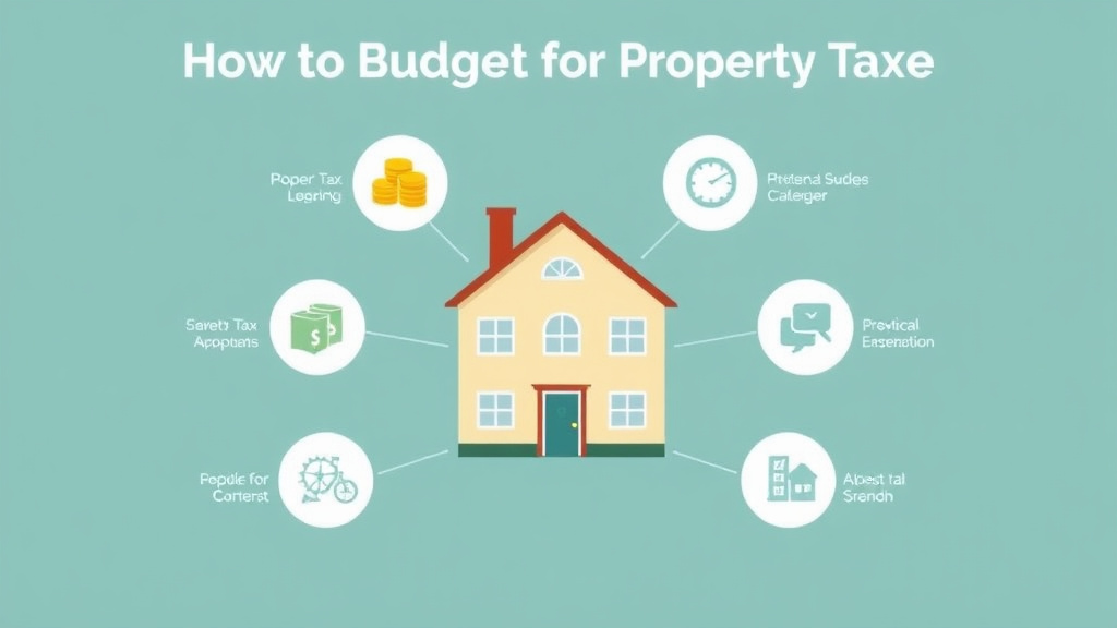 Hands-on guide visualization for budget for Property Taxes as a Landlord