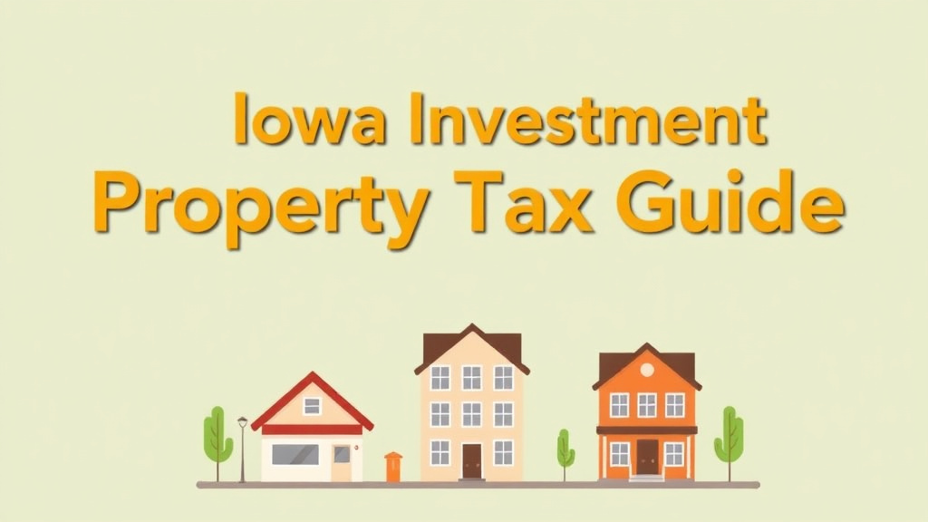 An informative visual explaining iowa Investment Property Tax Guide: What Landlords and Investors Need to Know for beginners and professionals