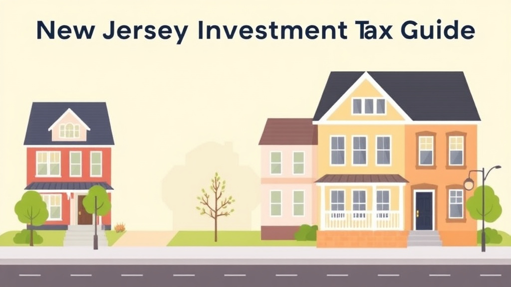 Educational graphic covering the essentials of new Jersey Investment Property Tax Guide: What Landlords and Investors Need to Know