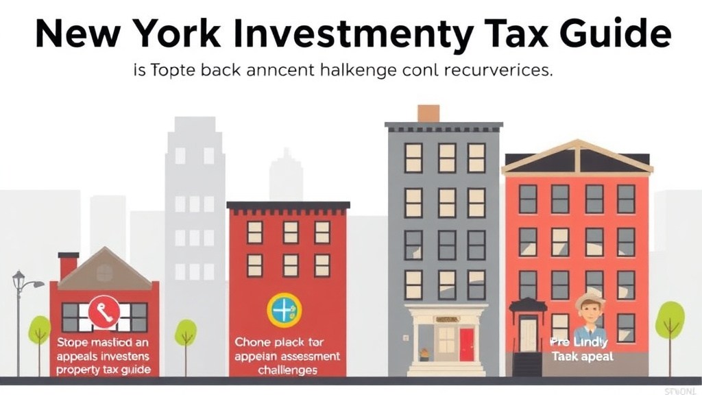 Action-oriented illustration showing how to apply new York Investment Property Tax Guide: What Landlords and Investors Need to Know