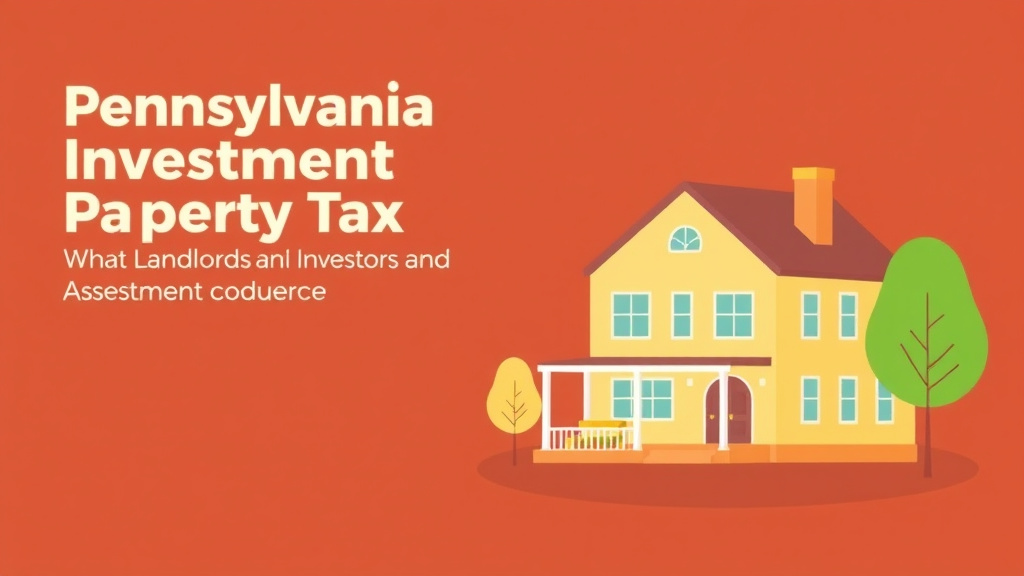 Educational graphic covering the essentials of pennsylvania Investment Property Tax Guide: What Landlords and Investors Need to Know