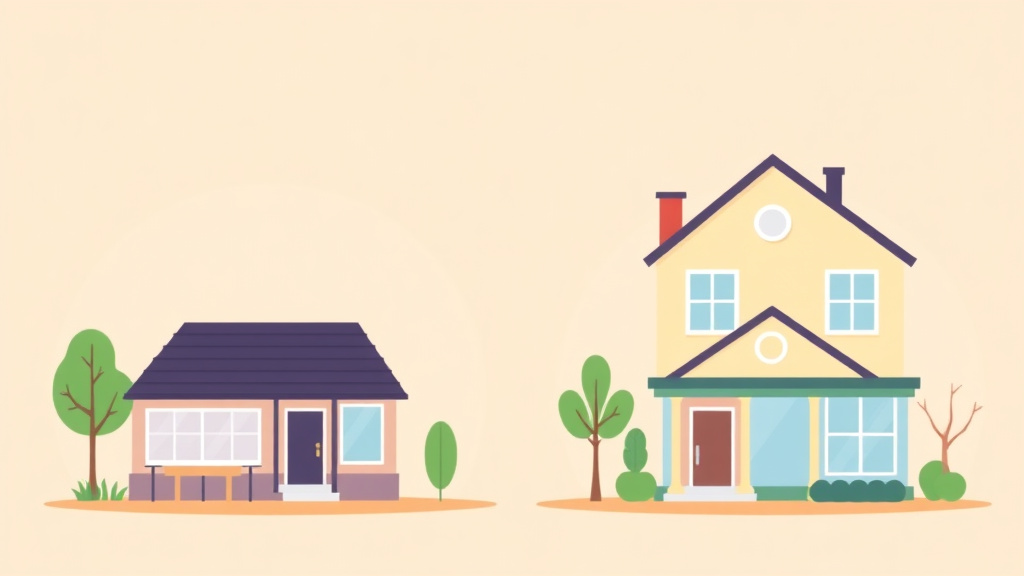 Visual overview of property Tax Appeal: Commercial vs Residential - Key Differences with key concepts highlighted