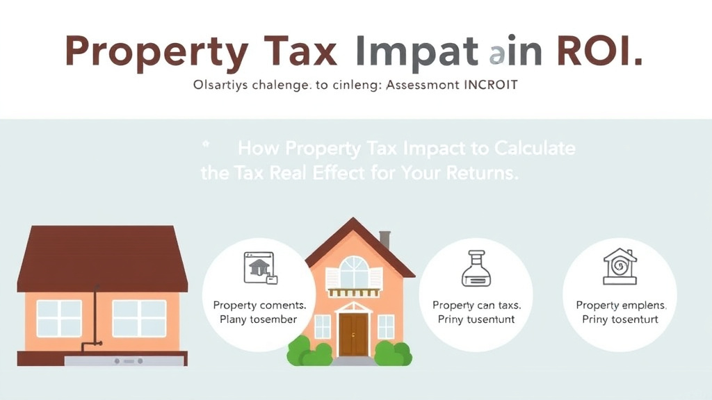 Real-world application diagram for property Tax Impact on ROI: How to Calculate the Real Effect on Your Returns