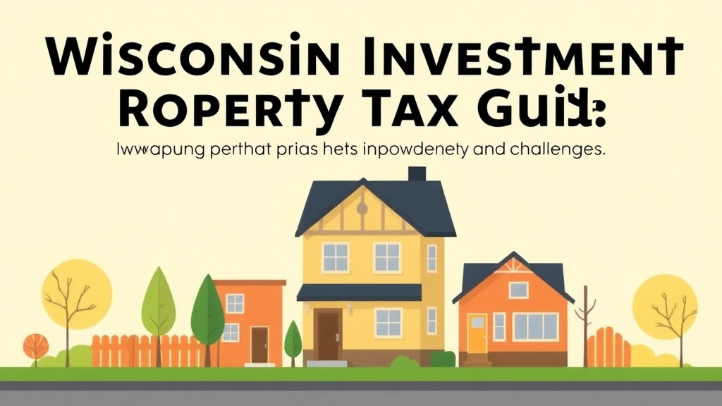 Educational graphic covering the essentials of wisconsin Investment Property Tax Guide: What Landlords and Investors Need to Know