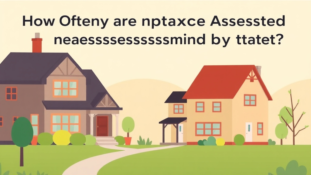 Detailed visual representation of how Often Are Property Taxes Assessed? Reassessment Cycles by State