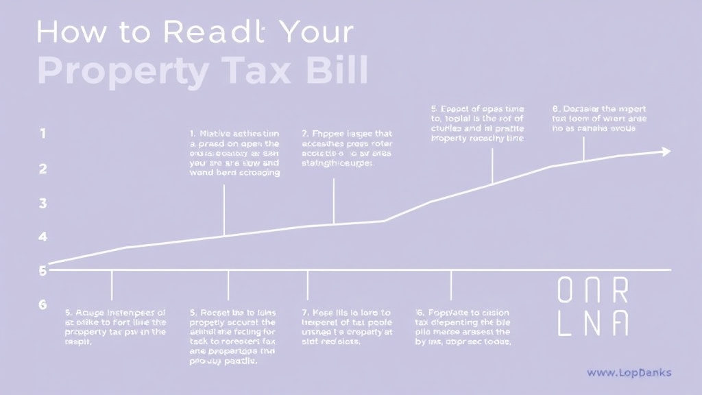Step-by-step visual guide for implementing read Your Property Tax Bill: Line-by-Line Breakdown