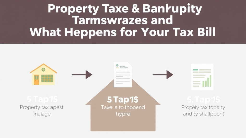 Practical workflow diagram for property Taxes and Bankruptcy: What Happens to Your Tax Bill