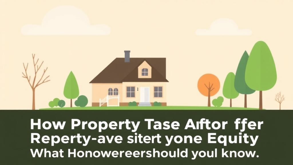Conceptual diagram showing how how Property Taxes Affect Your Home Equity: What Homeowners Should Know works in practice
