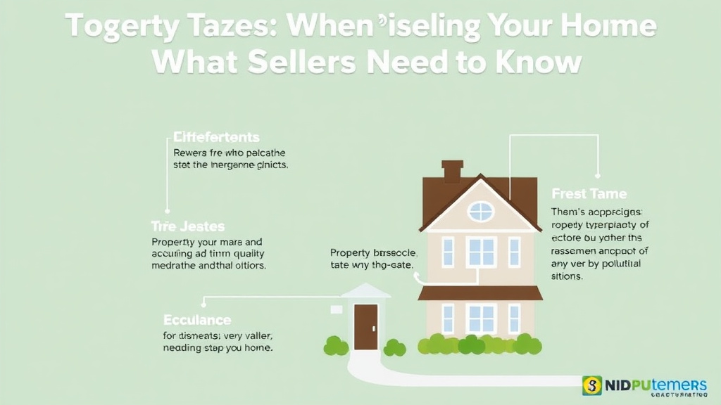 Practical workflow diagram for property Taxes When Selling Your Home: What Sellers Need to Know