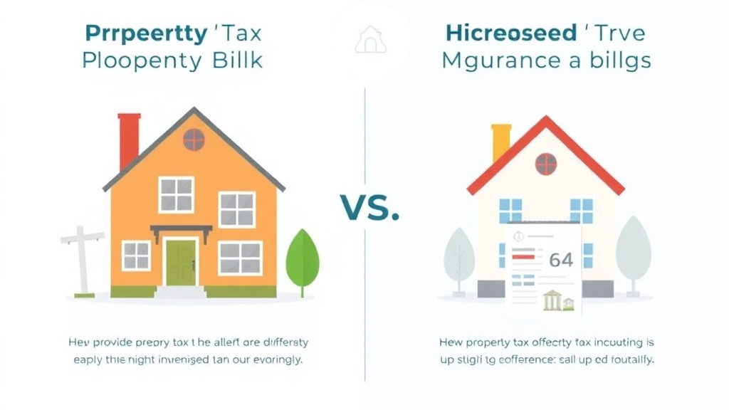 Step-by-step visual guide for implementing property Tax vs Homeowners Insurance: Two Different Bills Explained