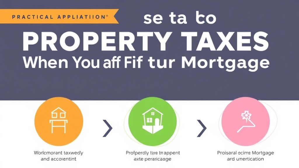 Practical checklist visual for what Happens to Property Taxes When You Pay Off Your Mortgage