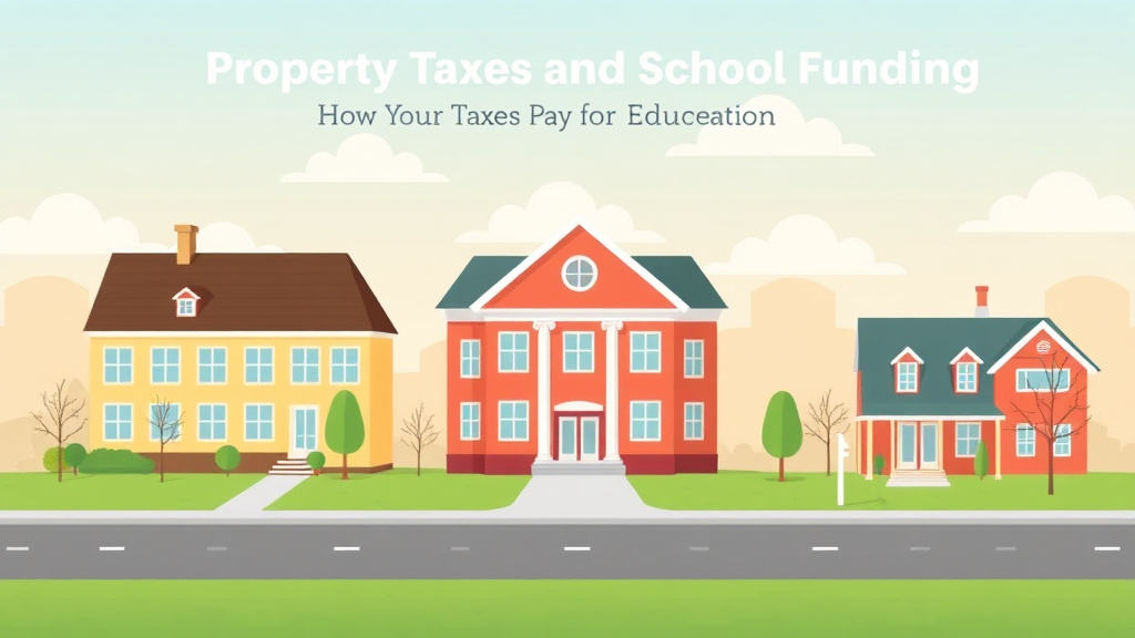 Clear illustration of property Taxes and School Funding: How Your Taxes Pay for Education with supporting details