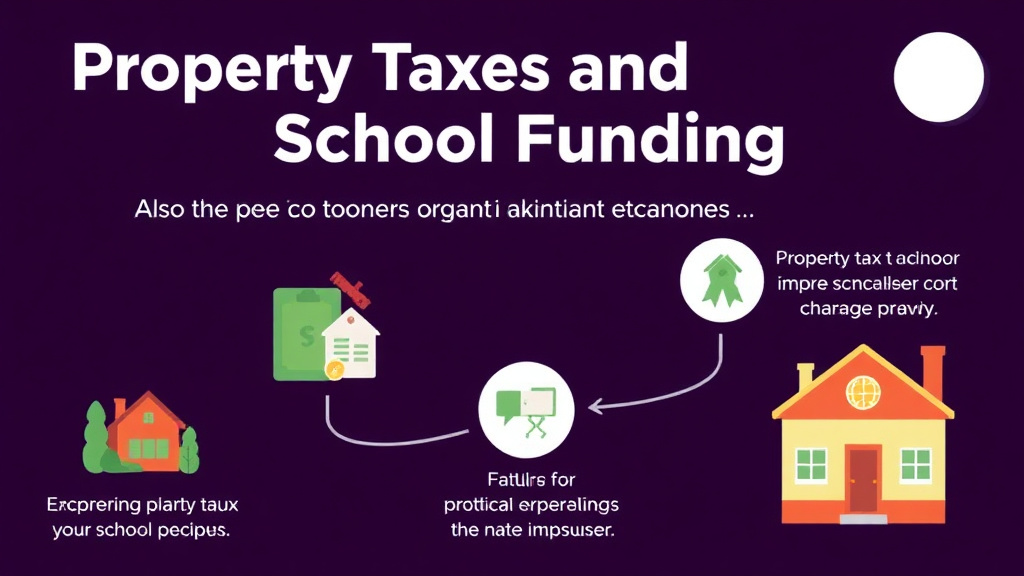 Real-world application diagram for property Taxes and School Funding: How Your Taxes Pay for Education