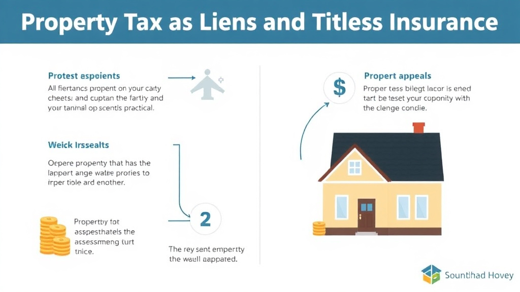Hands-on guide visualization for property Tax Liens and Title Insurance: What Title Companies Check