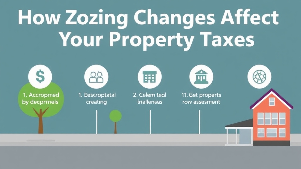 Practical workflow diagram for how Zoning Changes Affect Your Property Taxes
