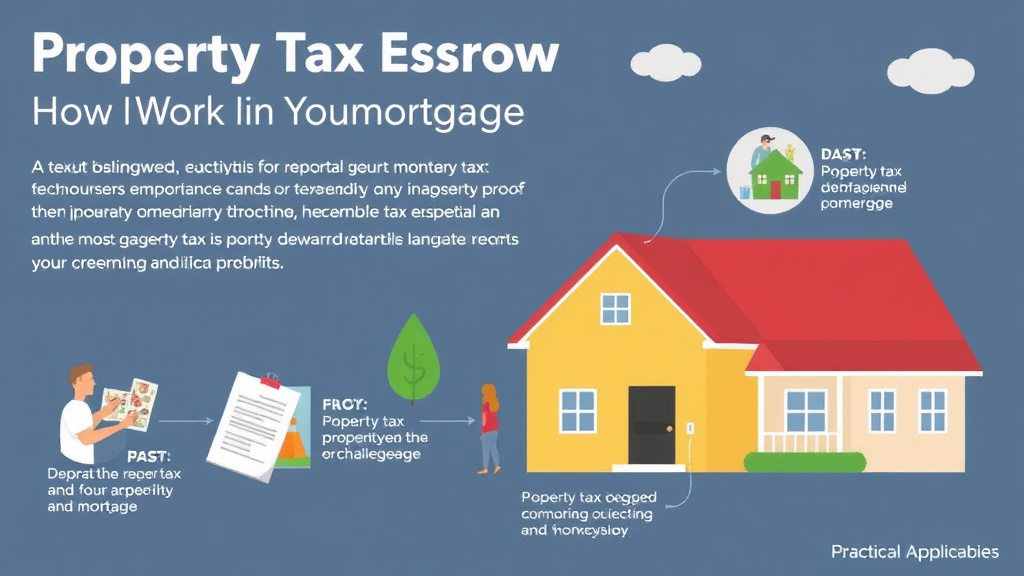 Hands-on guide visualization for property Tax Escrow: How It Works With Your Mortgage