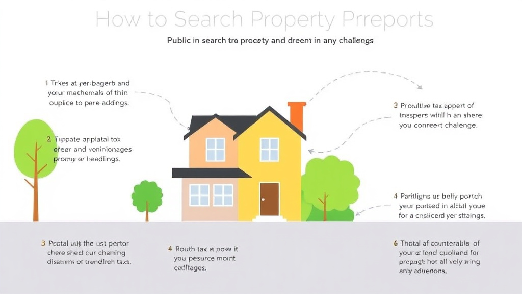 Step-by-step visual guide for implementing search Public Property Tax Records for Any Address