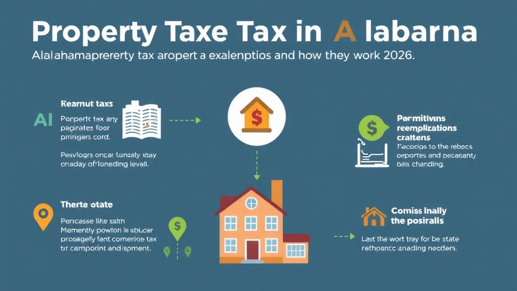 Hands-on guide visualization for property Taxes in Alabama: Rates, Exemptions, and How They Work (2026)