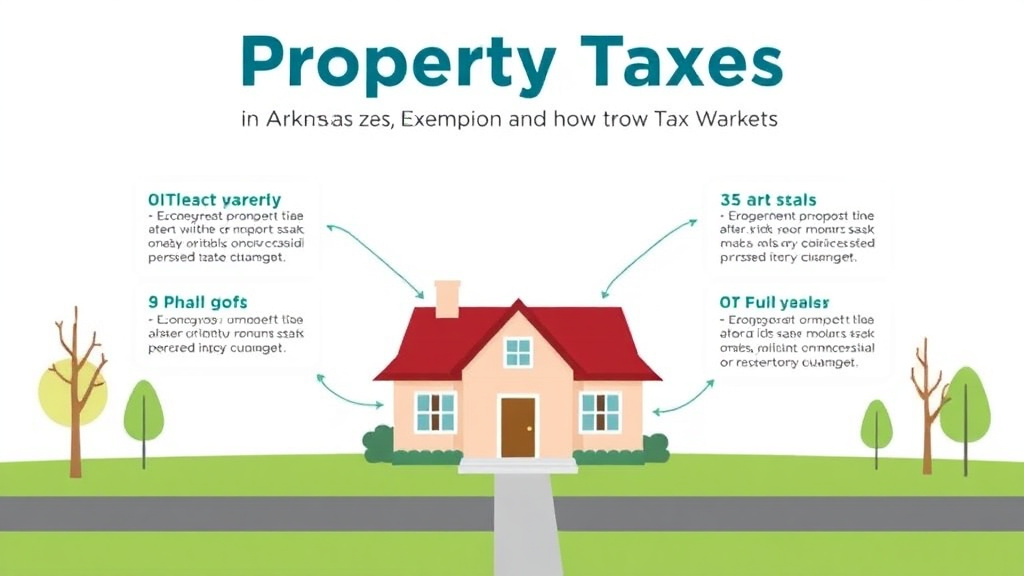 Real-world application diagram for property Taxes in Arkansas: Rates, Exemptions, and How They Work (2026)