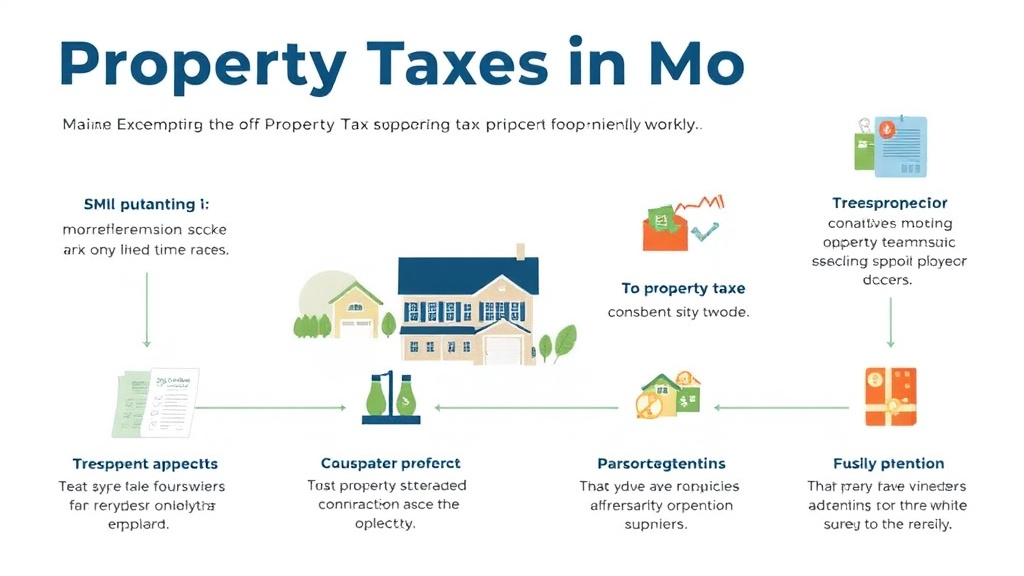 Practical workflow diagram for property Taxes in Maine: Rates, Exemptions, and How They Work (2026)