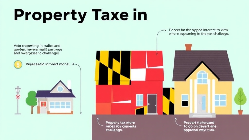 Process flow illustration for putting property Taxes in Maryland: Rates, Exemptions, and How They Work (2026) into action