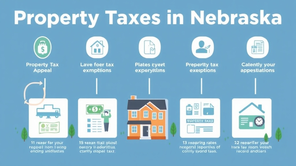 Practical workflow diagram for property Taxes in Nebraska: Rates, Exemptions, and How They Work (2026)