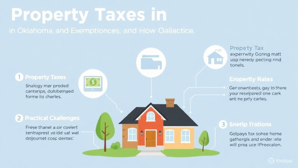 Practical checklist visual for property Taxes in Oklahoma: Rates, Exemptions, and How They Work (2026)