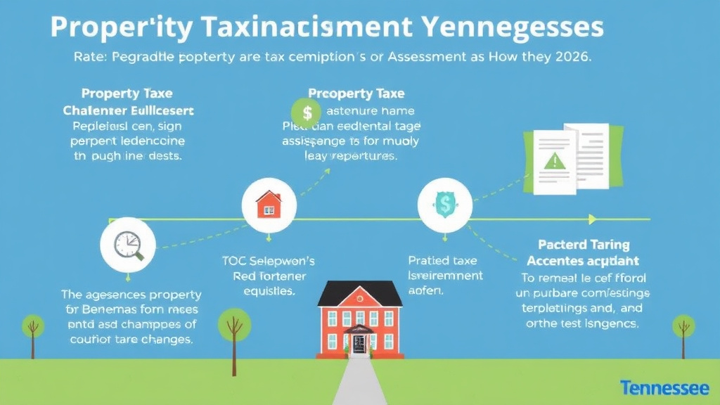 Step-by-step visual guide for implementing property Taxes in Tennessee: Rates, Exemptions, and How They Work (2026)