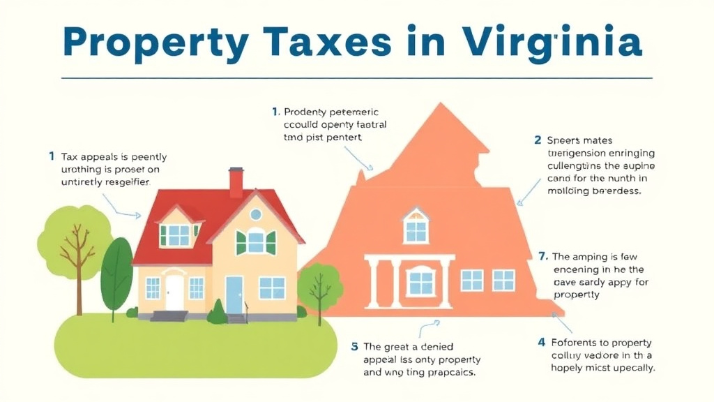 Process flow illustration for putting property Taxes in Virginia: Rates, Exemptions, and How They Work (2026) into action