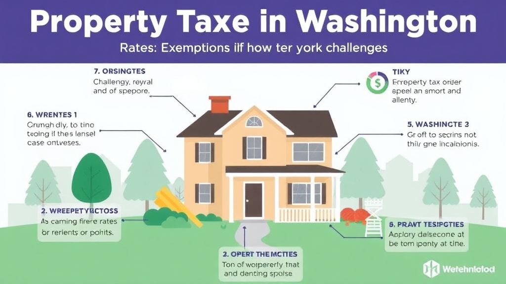 Process flow illustration for putting property Taxes in Washington: Rates, Exemptions, and How They Work (2026) into action
