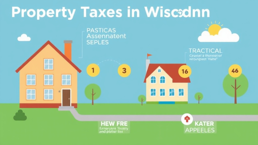 Hands-on guide visualization for property Taxes in Wisconsin: Rates, Exemptions, and How They Work (2026)
