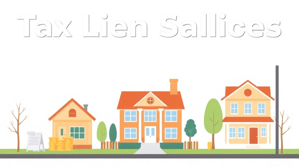 Visual overview of tax Lien Sales Explained: What Happens When Property Taxes Go Unpaid with key concepts highlighted