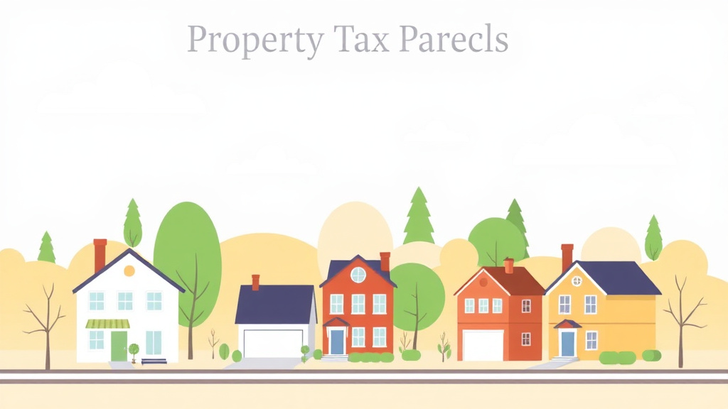 An informative visual explaining a Tax Parcel? How Properties Are Divided for Tax Purposes for beginners and professionals