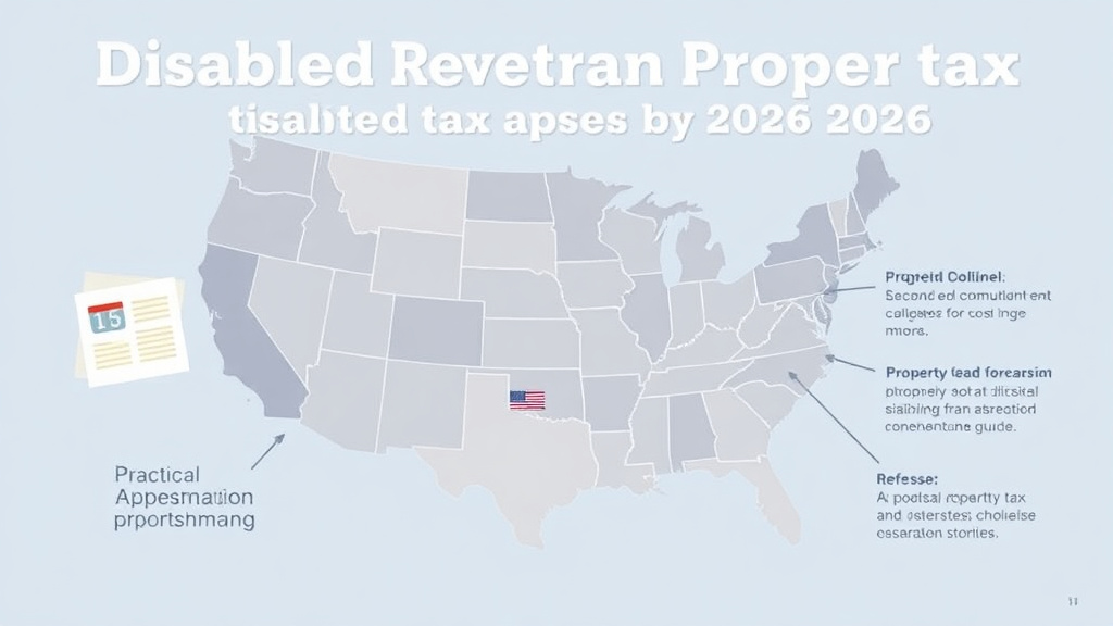 Practical workflow diagram for disabled Veteran Property Tax Exemption by State: 2026 Guide