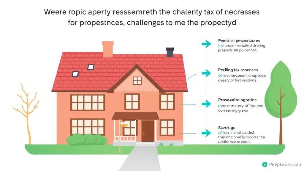 Action-oriented illustration showing how to apply inherited Property and Tax Reassessment: What Heirs Need to Know