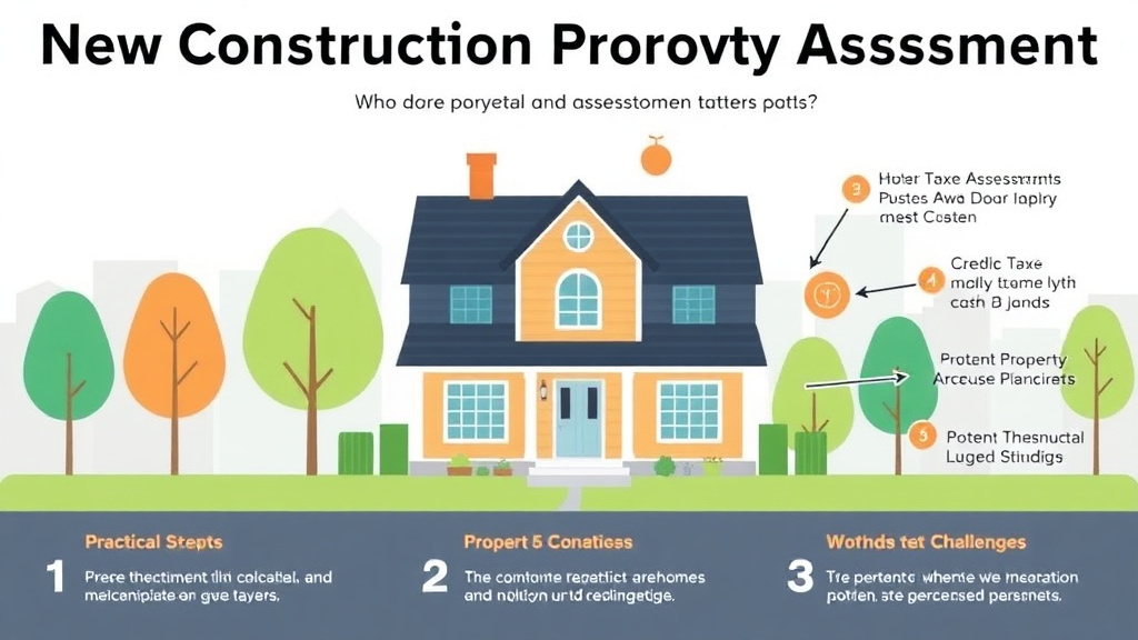 Hands-on guide visualization for new Construction Property Tax Assessment: How Your New Home Gets Taxed