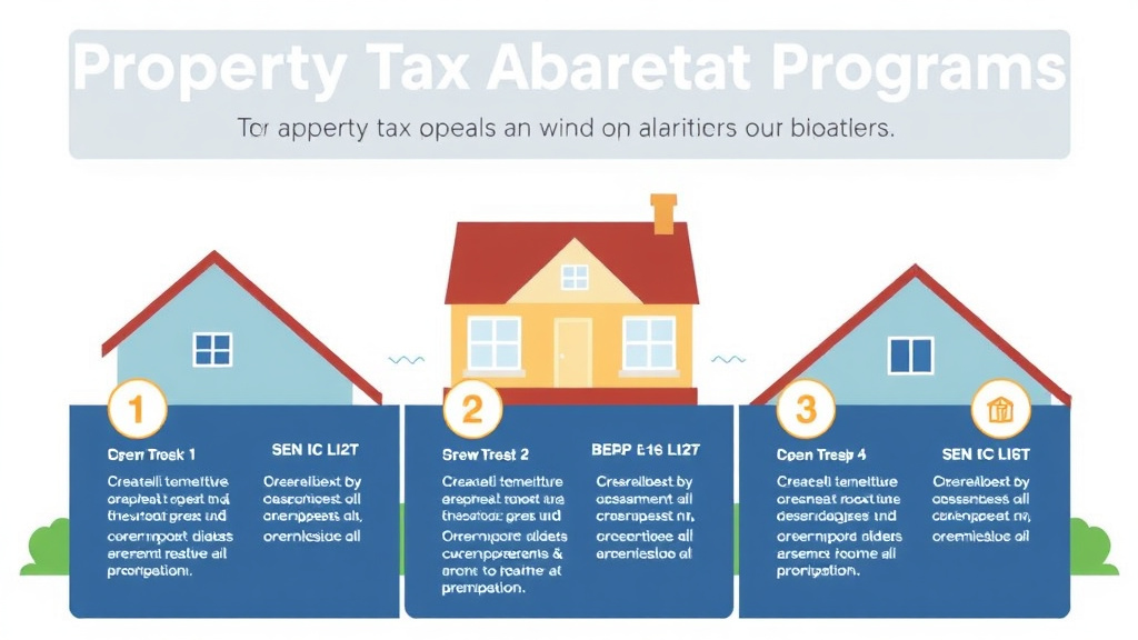 Step-by-step visual guide for implementing property Tax Abatement Programs: How They Work and Who Qualifies